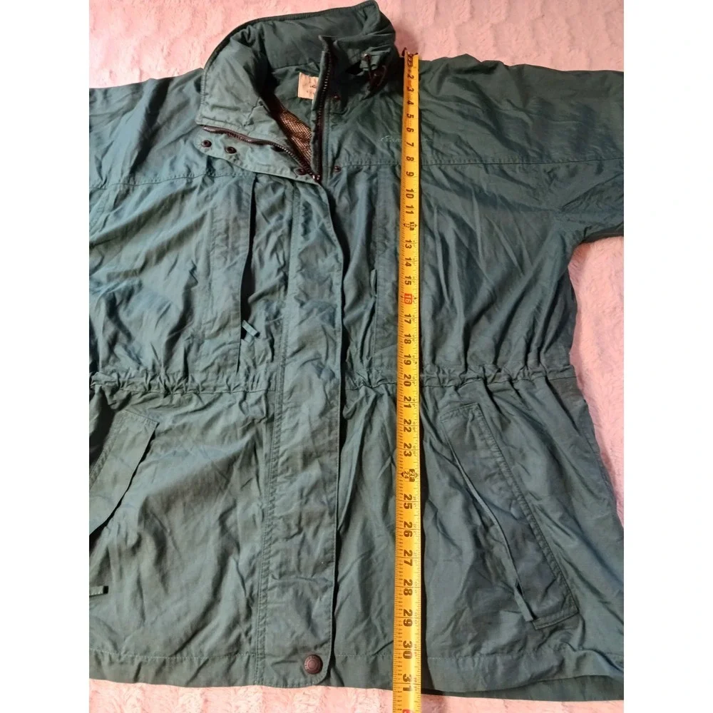 VTG Eddie Bauer Jacket Women's Large Weatheredge Rainfoil Insulated Parka Hooded